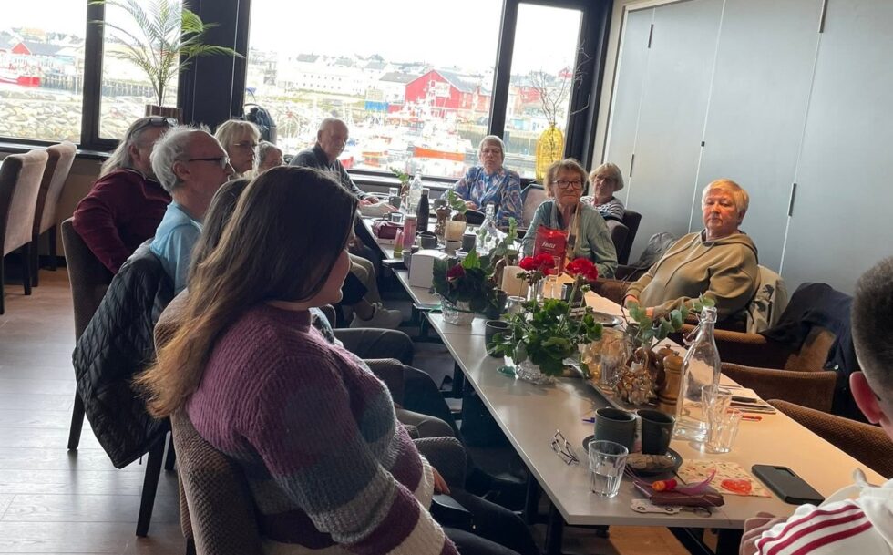 Lokallaget av Leve for Tana og tre Varanger-kommuner hadde møte på hotellet sist lørdag. Alle foto: Klara Telander.