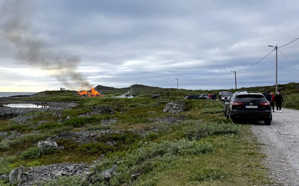 God oppslutning rundt årets sankthansfeiring på Skagen. Alle foto: Anastasiia Frolova.
