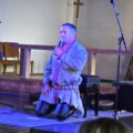 Magisk stemning i Vardø kirke da Jon Henrik Fjällgren fremførte sin musikk. Alle foto: Jan S. Krogh.