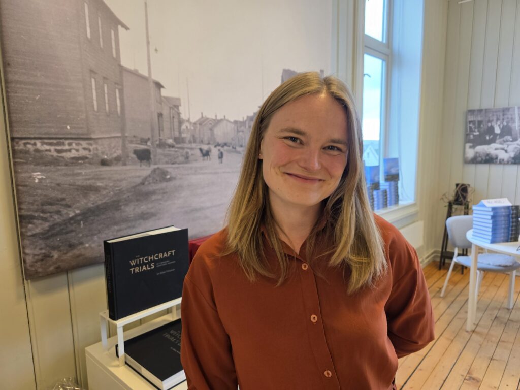 Isa Maline Isene kom til Vardø museum i slutten av mars i fjor. Foto: Jan S. Krogh.
