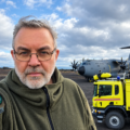 Artikkelforfatteren på Jan Mayen i september 2026. Foto: Privat.